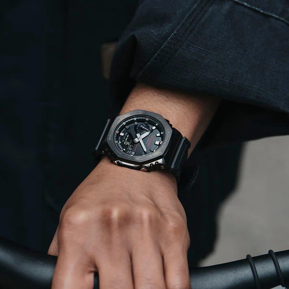 Casio Analog Digital Uhr Schwarz/Schwarz GM-2100CB-1AER 5/6