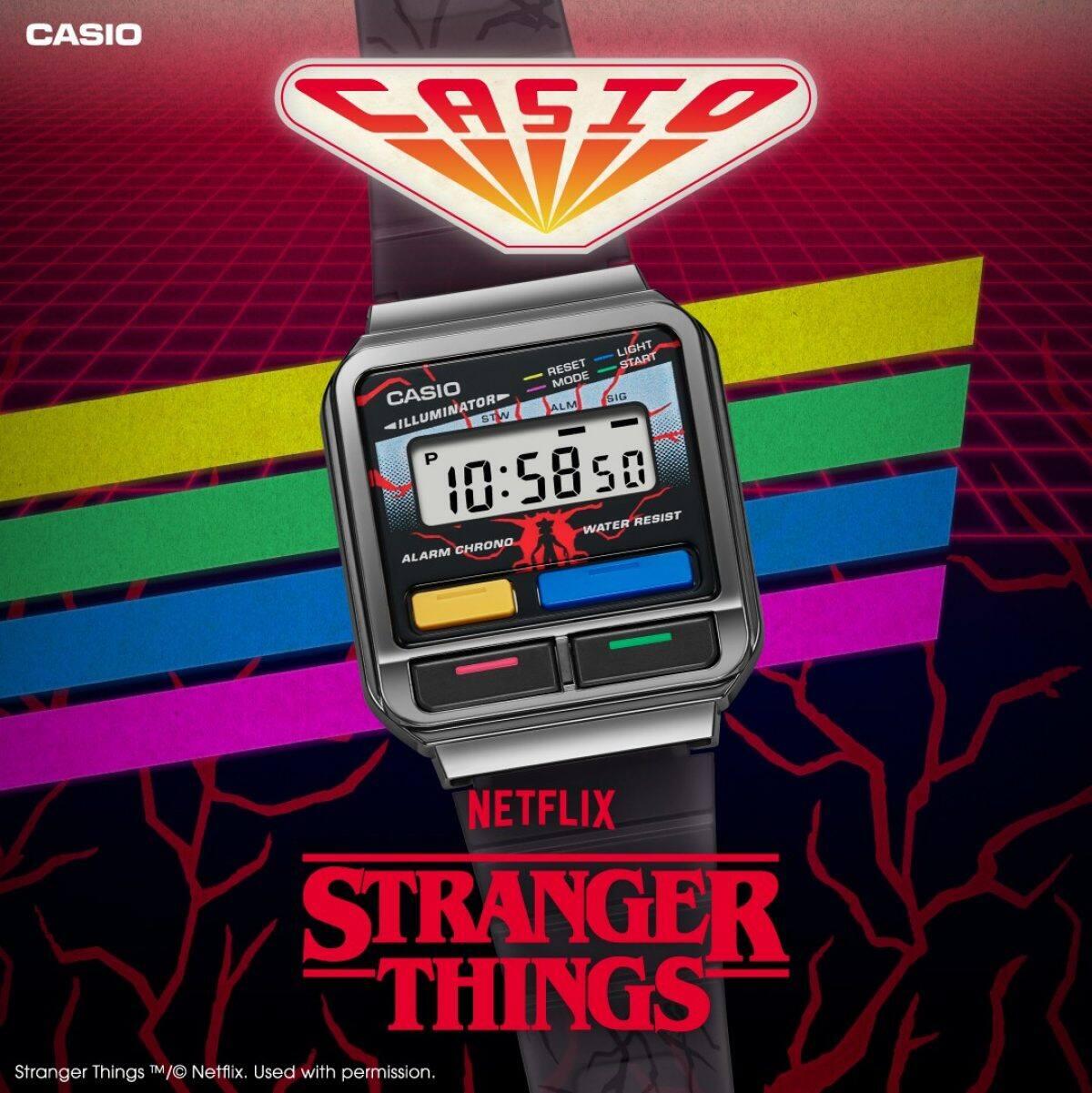 Casio A120WEST-1AER Collection Stranger Things Watch 6/6