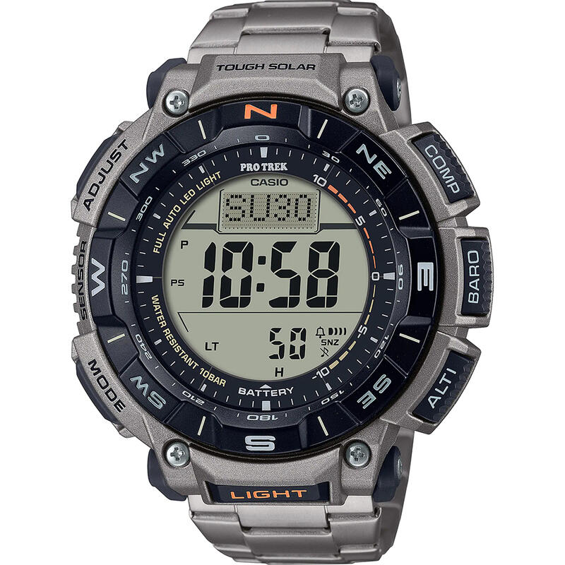 Casio Digitaal  Horloge Grijs/LCD PRG-340T-7ER