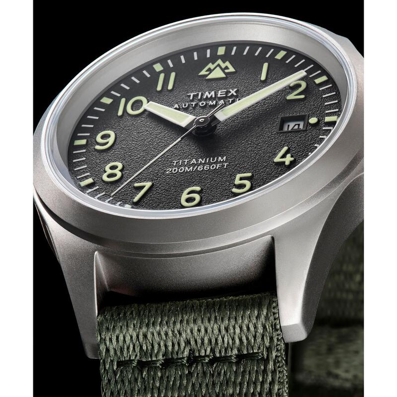 Timex Analogique Hommes Gris / Vert TW2V95300