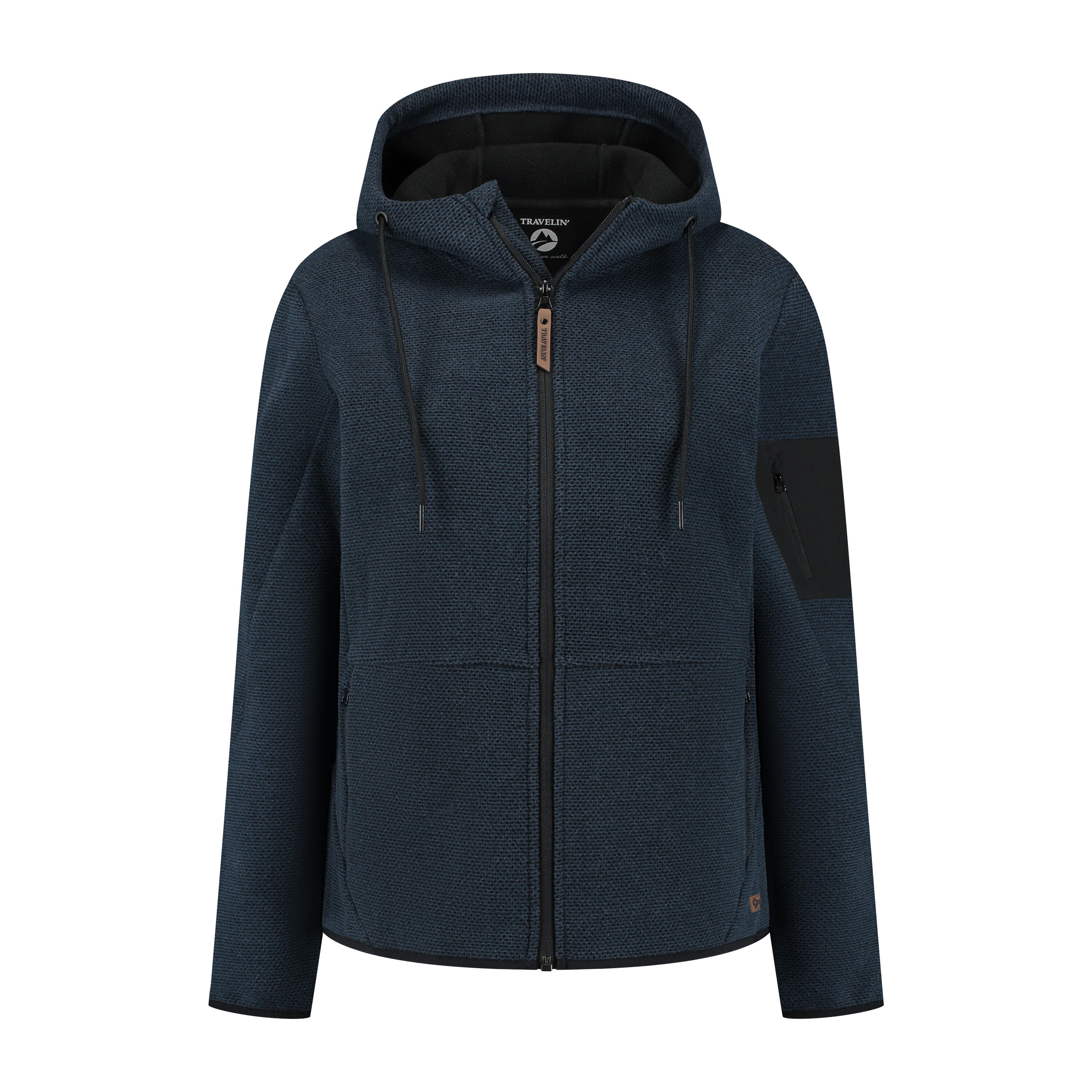 TRAVELIN' Jersey mujer con capucha y bolsillos Travelin Tove