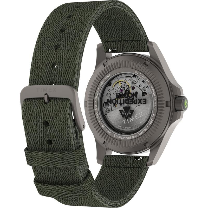 Timex Analogique Hommes Gris / Vert TW2V95300