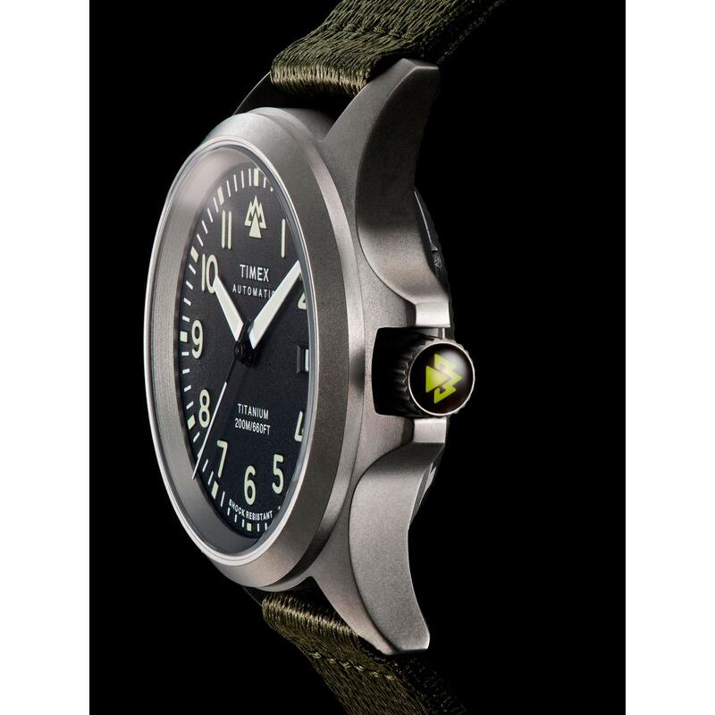 Timex Analogique Hommes Gris / Vert TW2V95300