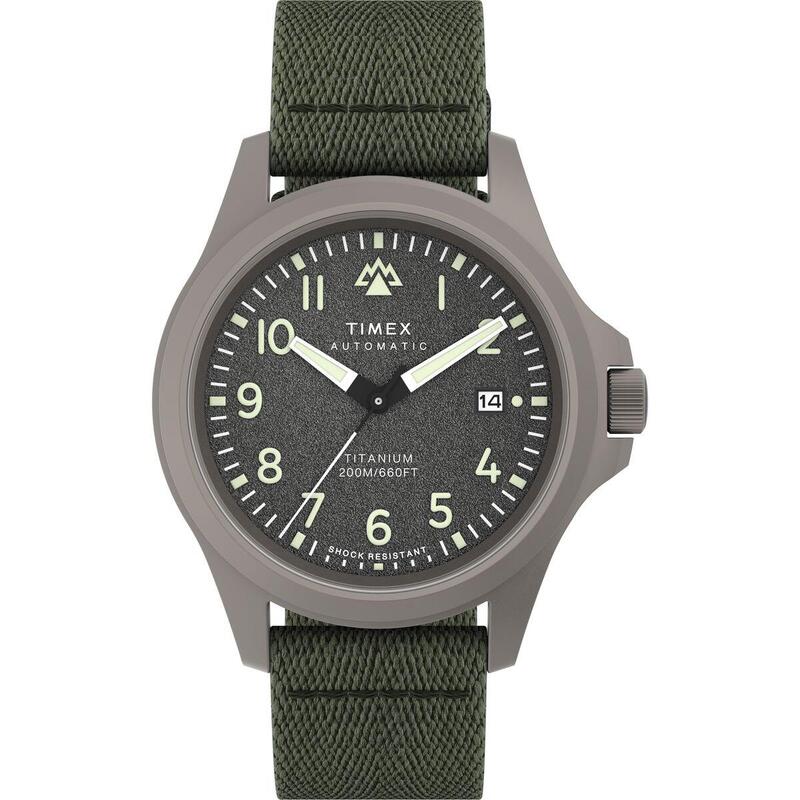 Timex Analogique Hommes Gris / Vert TW2V95300