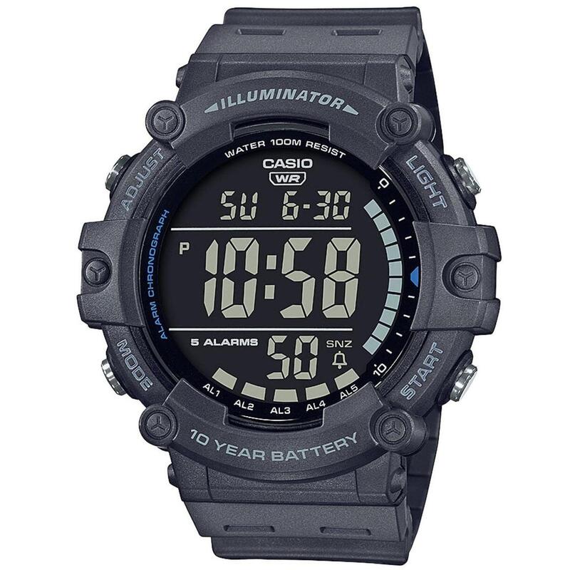 Montre Homme Casio AE-1500WH-8BVEF, Quartz, 50mm, 10ATM