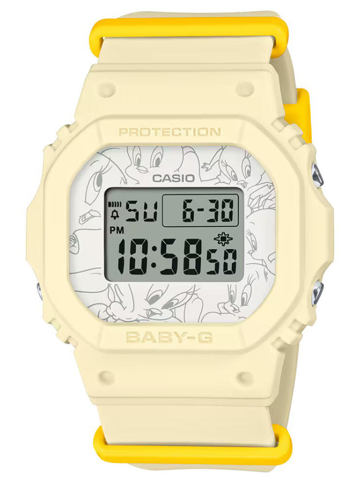 Casio Relogio Modelo Bgd-565Tw-5Er Para Mulheres Amarelo da Decathlon