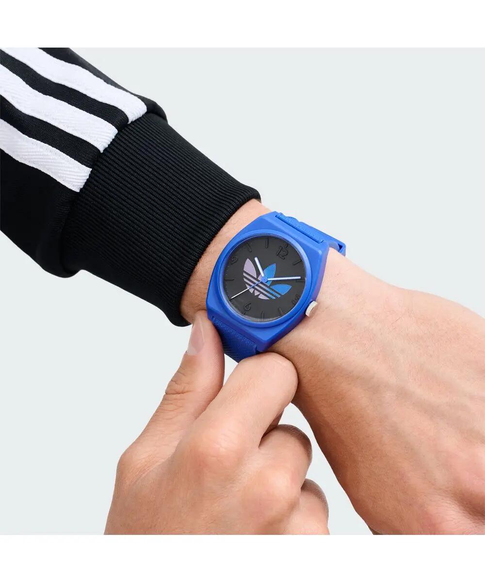 Adidas Originals Analogique Montre Bleu/Noir AOST24553 4/6