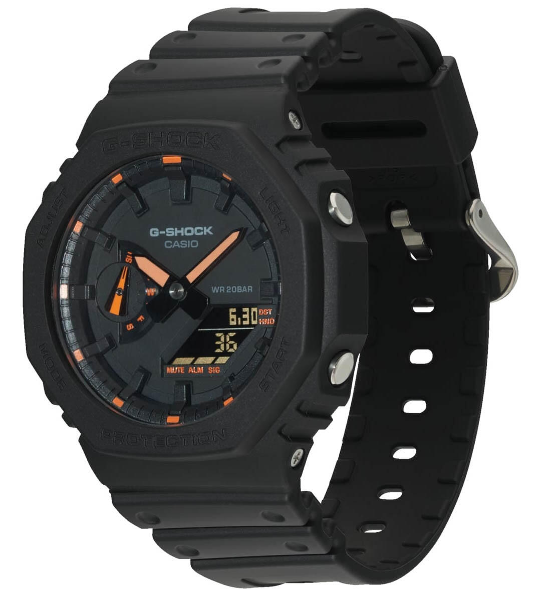 Orologio Uomo Casio G-Shock OAK - NEON ORANGE INDEX 4/6