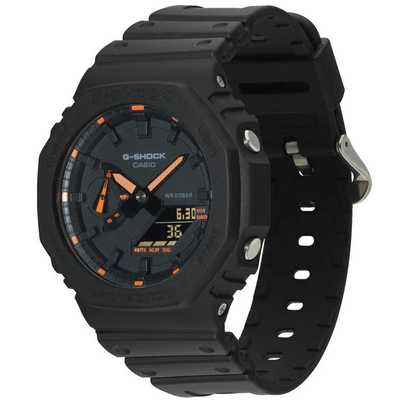 Casio Analogique - Digital Hommes Noir / Noir GA-2100-1A4ER