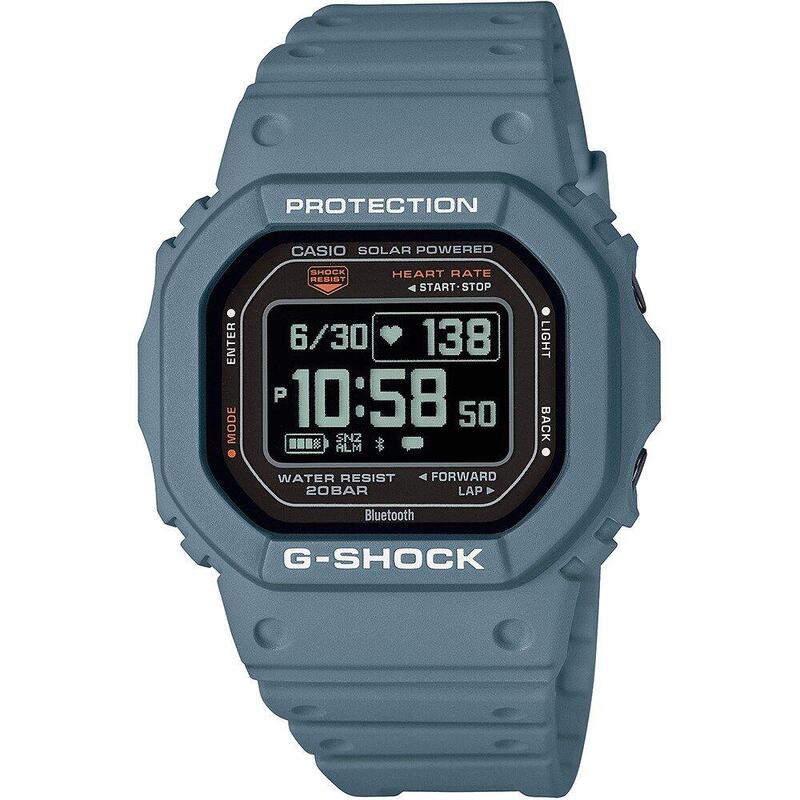 Casio Digital Hommes Noir / Bleu DW-H5600-2ER