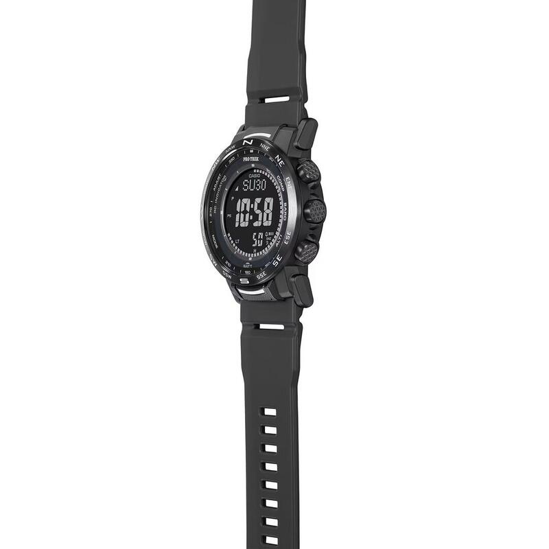 Casio Digital Hommes Noir / Noir PRW-35Y-1BER