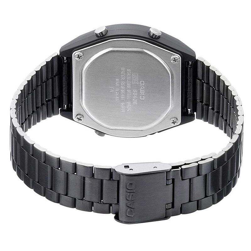 Casio Digitaal  Horloge Zwart/Zwart B640WB-1BEF