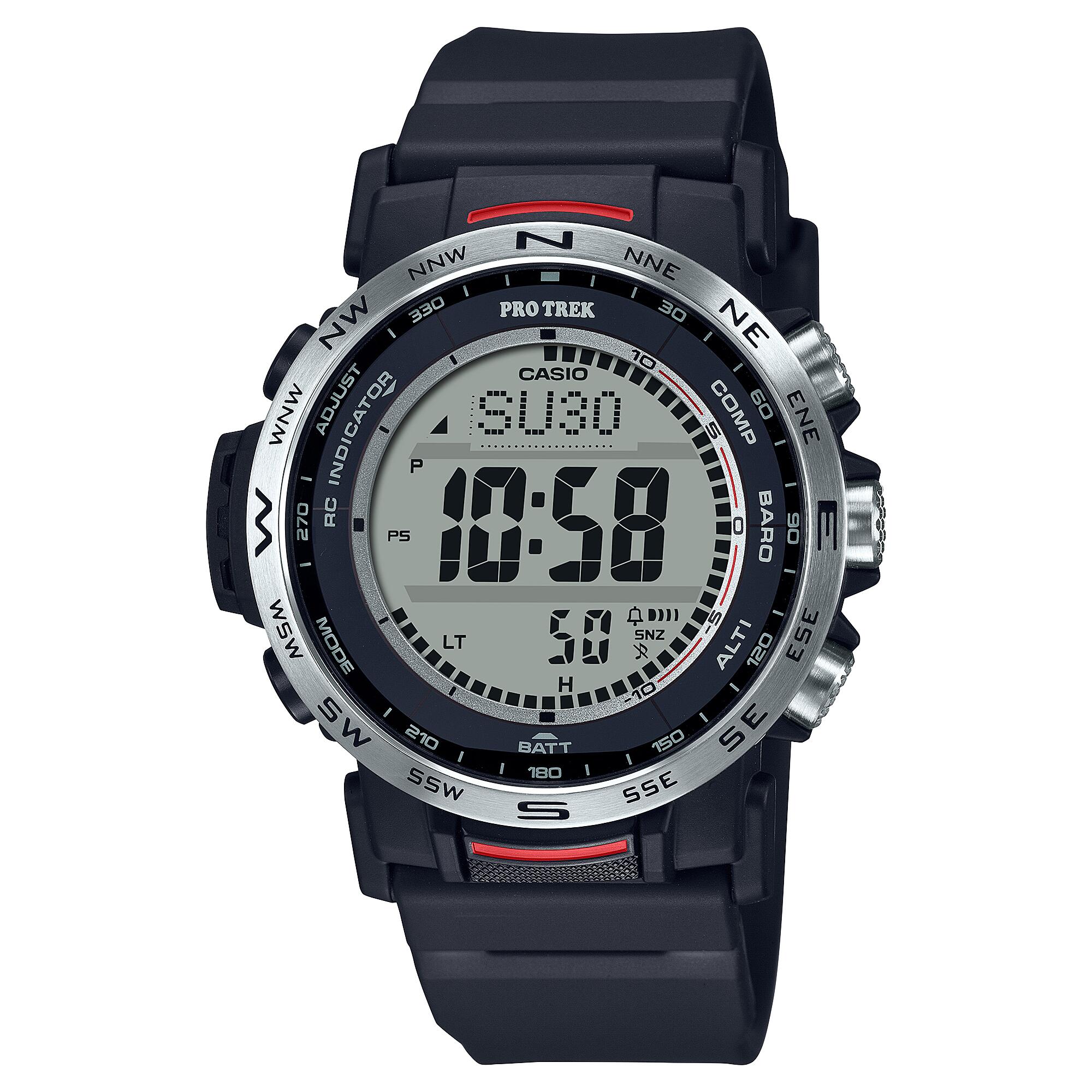 CASIO Orologio Casio Pro Trek PRW-35-1AER solare acciaio resina 45 mm