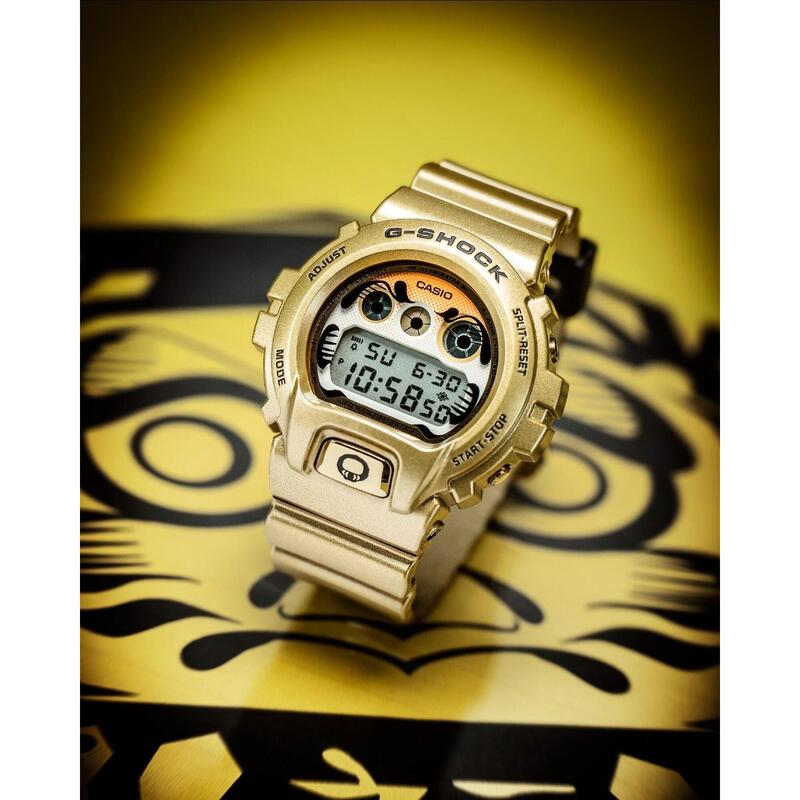 Casio Digital Hommes Doré / Doré DW-6900GDA-9ER