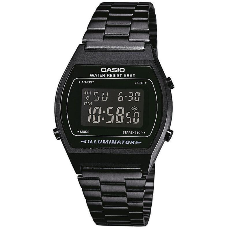 Casio Digitaal  Horloge Zwart/Zwart B640WB-1BEF