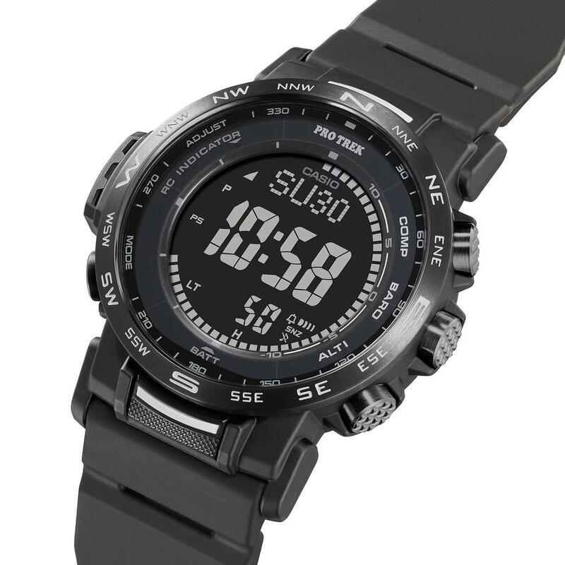 Casio Digital Hommes Noir / Noir PRW-35Y-1BER