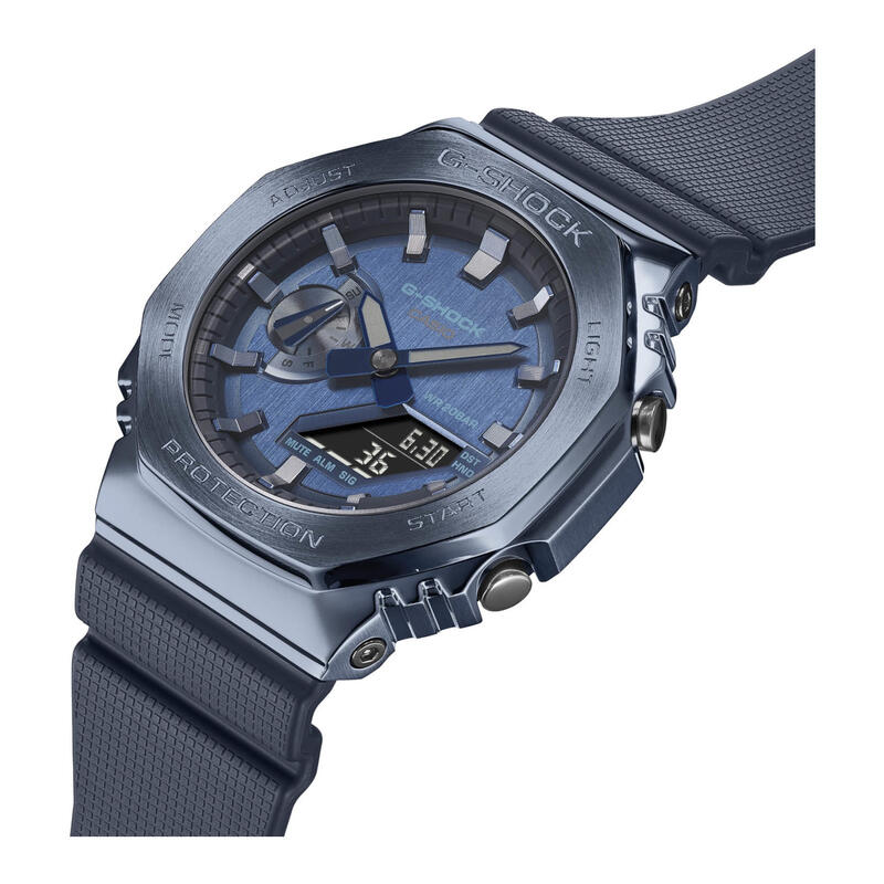 Casio Analogique - Digital Hommes Bleu / Bleu GM-2100N-2AER