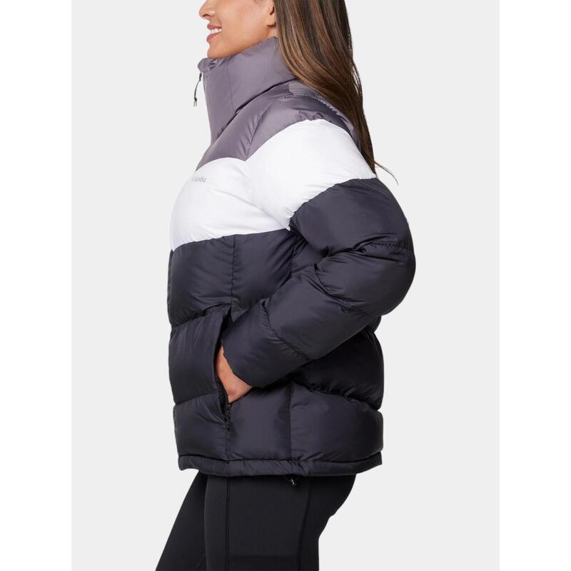 Jacheta de primavara Puffect II Colorblock Jacket - negru femei