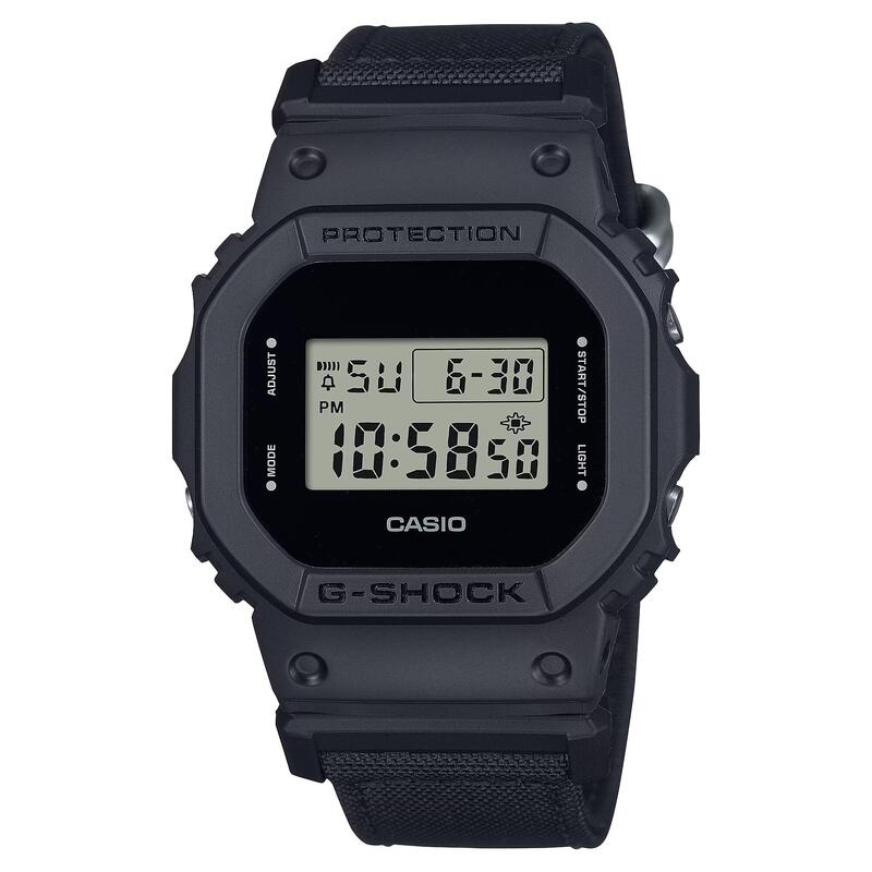 Casio Digital Hommes Noir / Noir DW-5600BCE-1ER