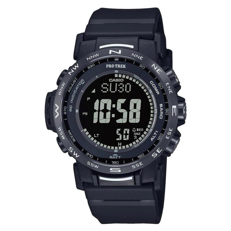 Casio Digital Hommes Noir / Noir PRW-35Y-1BER