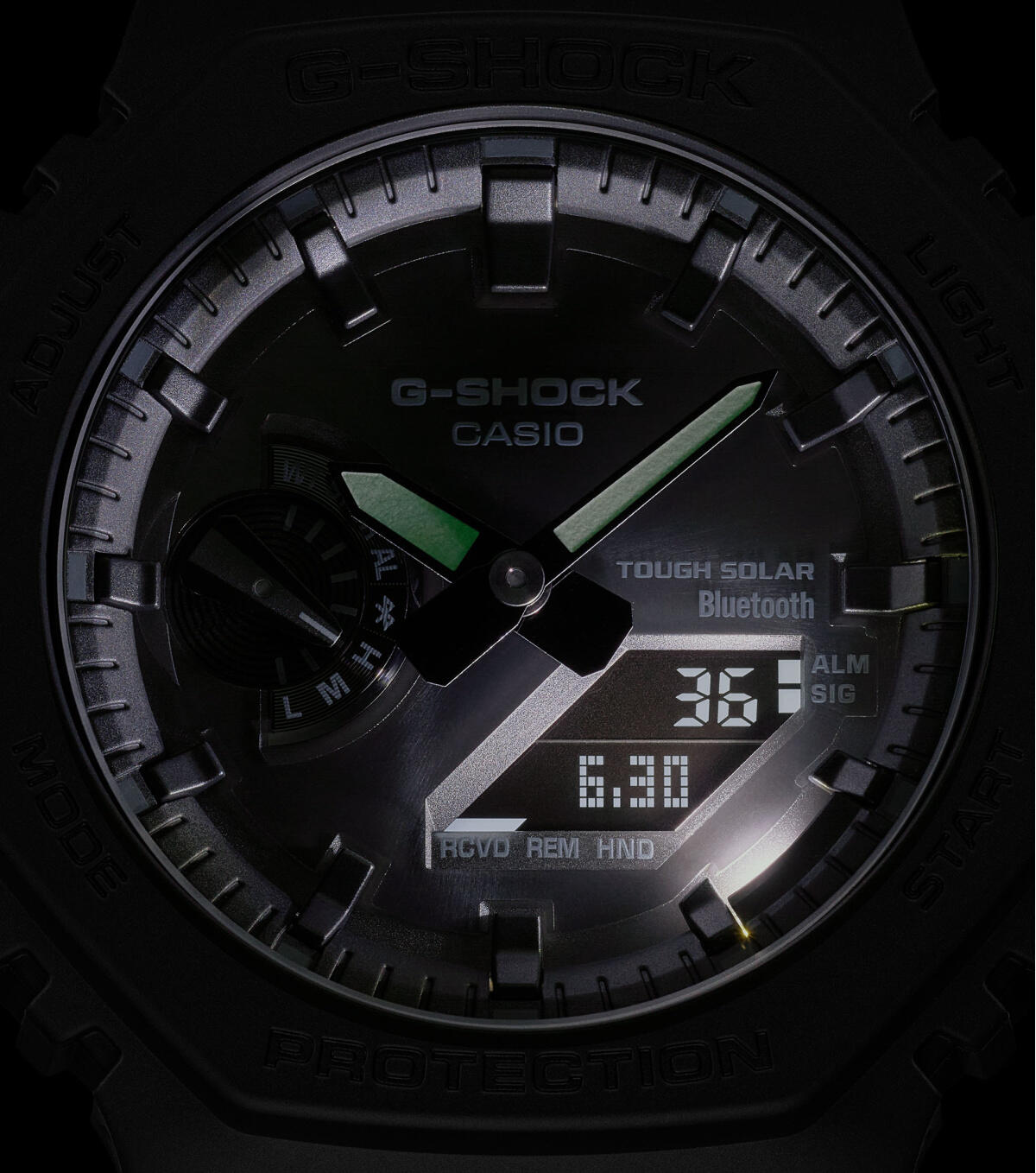 Casio Analog Digital Uhr Schwarz/Schwarz GA-B2100-1A1ER 4/6