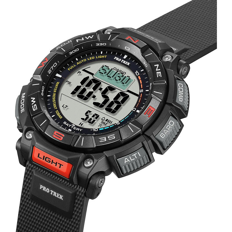 Casio Digitaal  Horloge Zwart/LCD PRG-340-1ER