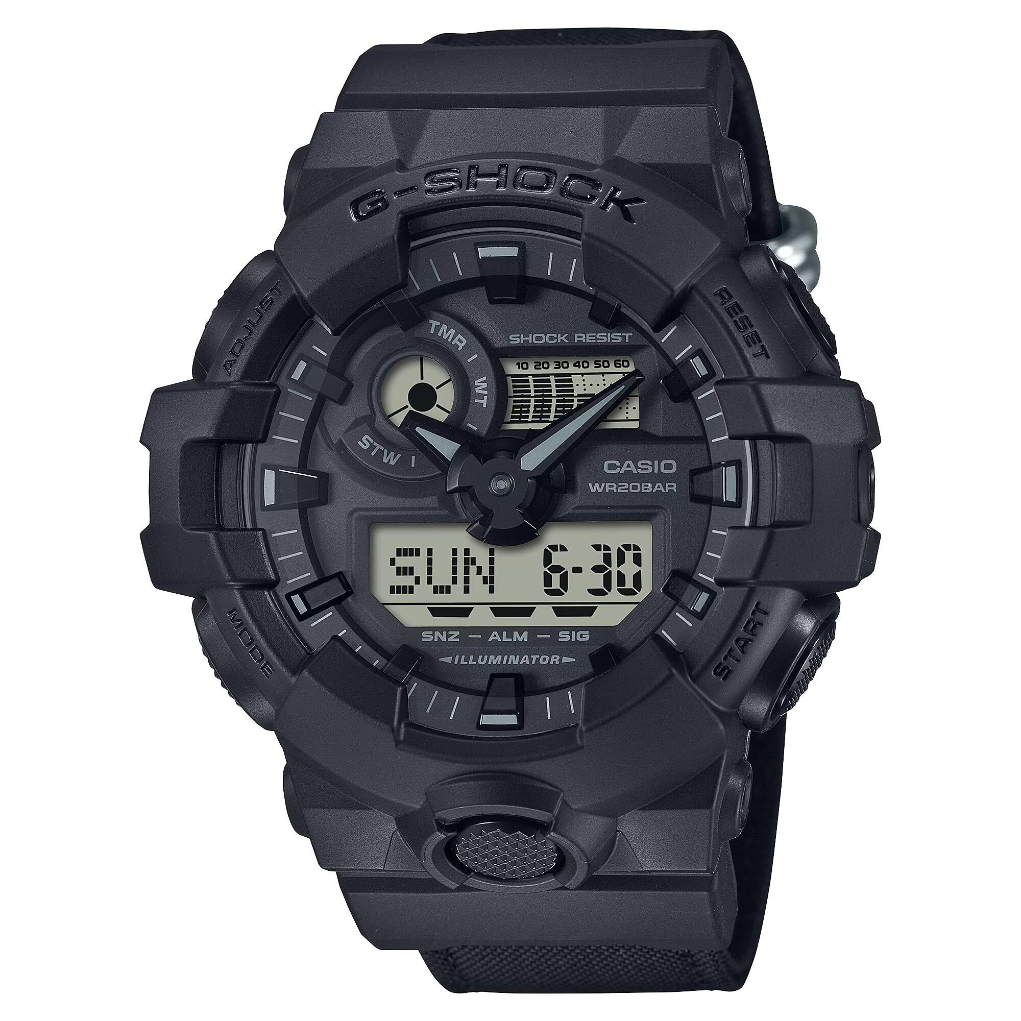 Casio - Montre Homme Casio G-shock Ga-700bce-1aer - Montre - Noir - Taille Unique - Decathlon