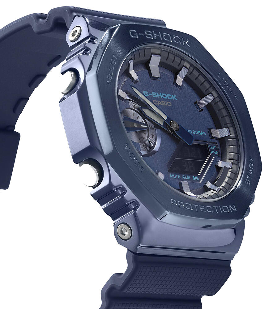 Herrenuhr Casio GM-2100N-2AER, Quartz, 44mm, 20ATM 4/6