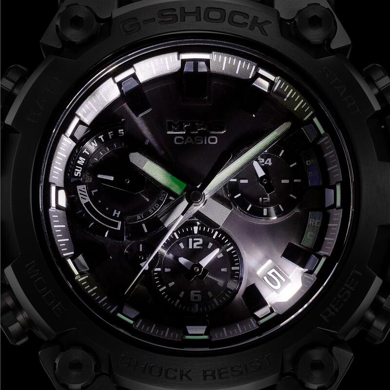 Casio Chronographe Hommes Noir / Noir MTG-B3000B-1AER