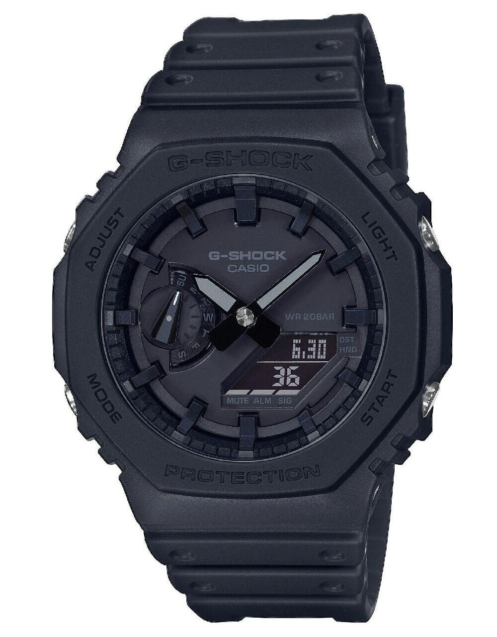Relógio unissexo casio ga-2100-1a1er