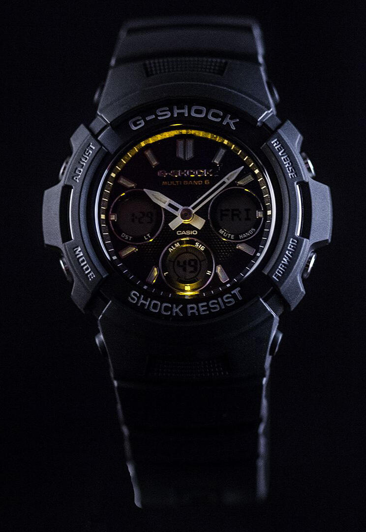 Reloj para hombre Casio AWG-M100SB-2AER, Quartz, 46mm, 20ATM 4/6