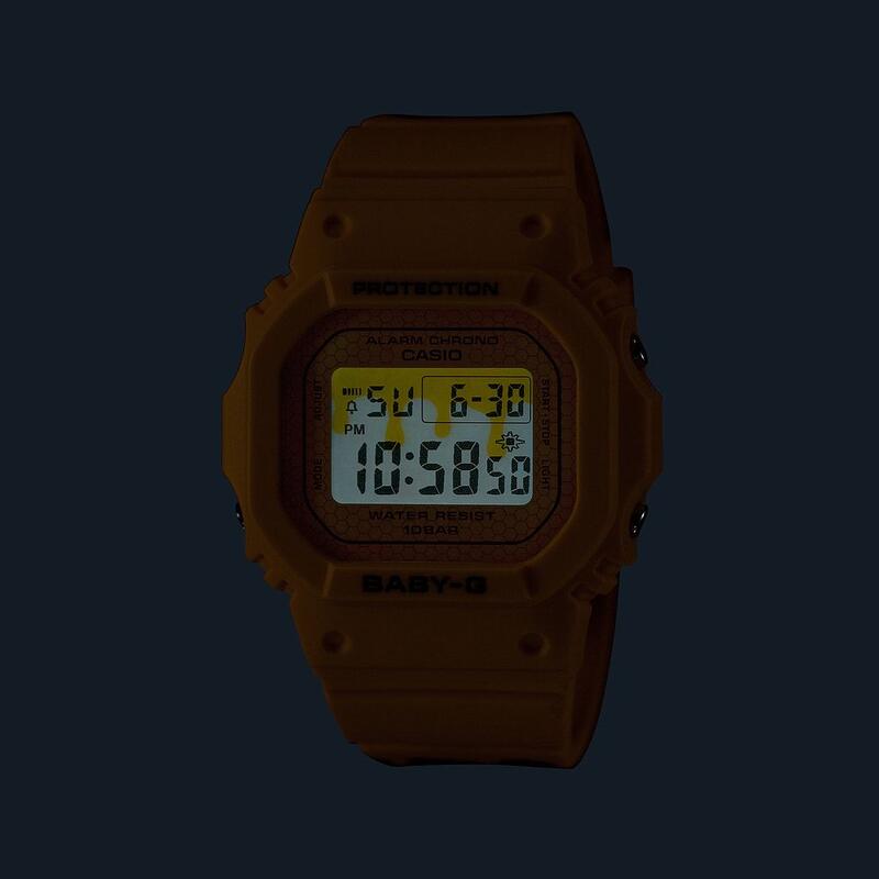 Casio Digitaal  Horloge Bruin/Geel BGD-565SLC-9ER