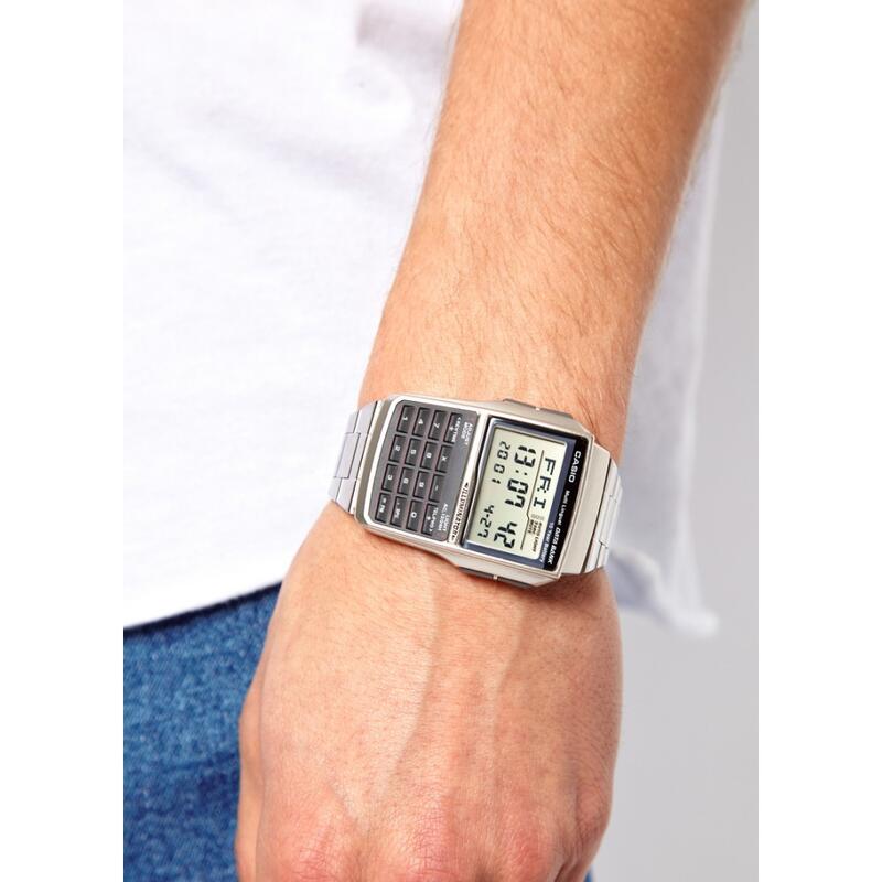 Casio Digitaal  Horloge Zilverkleurig/LCD DBC-32D-1AES