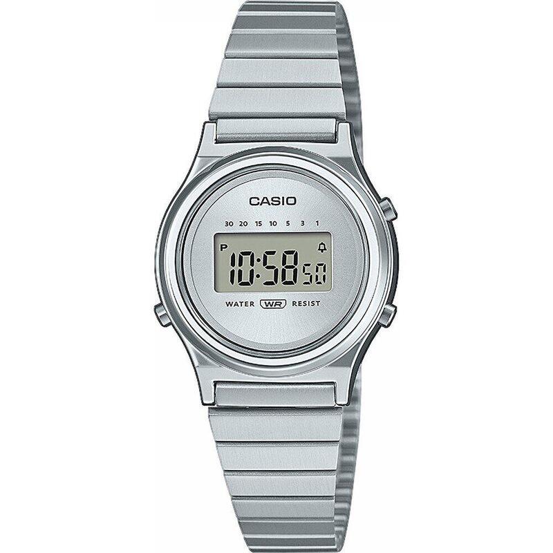 Casio Digitaal  Horloge Zilverkleurig/Zilverkleurig LA700WE-7AEF