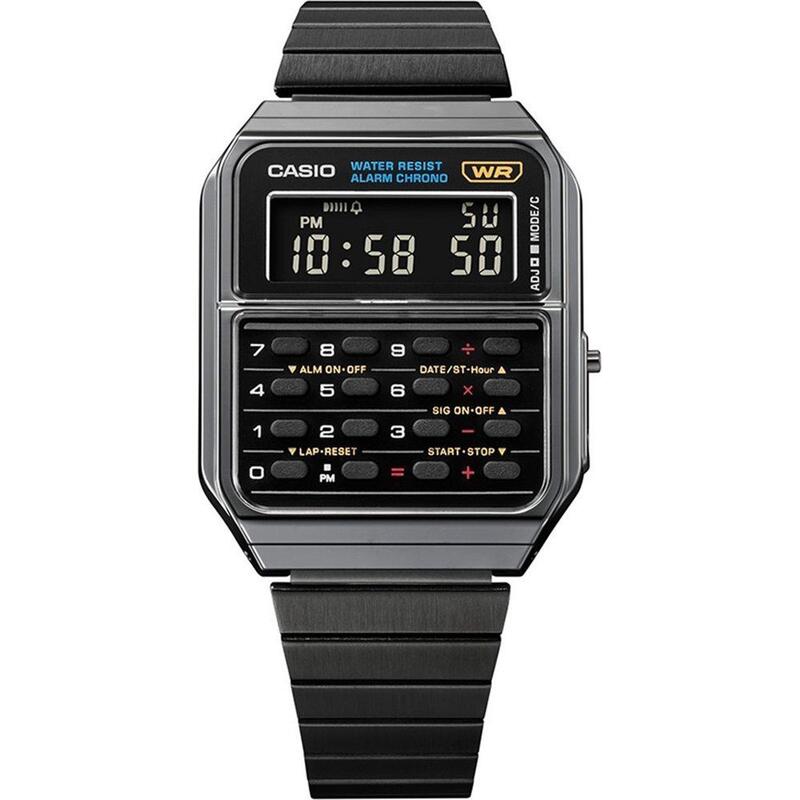 Casio Digitaal  Horloge Zwart/Zwart CA-500WEGG-1BEF