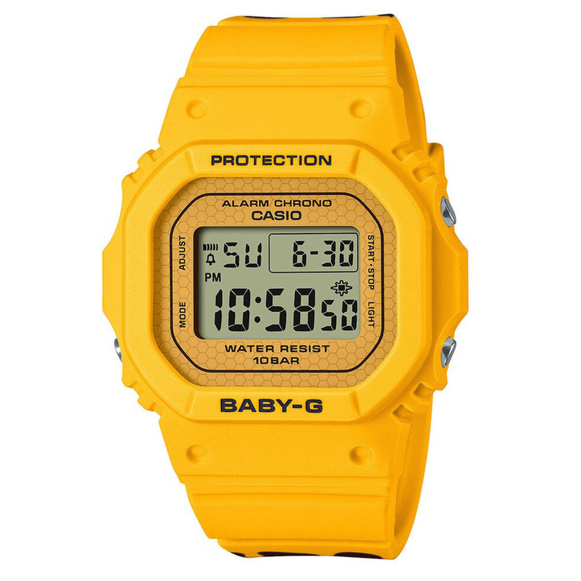 Casio Digitaal  Horloge Bruin/Geel BGD-565SLC-9ER