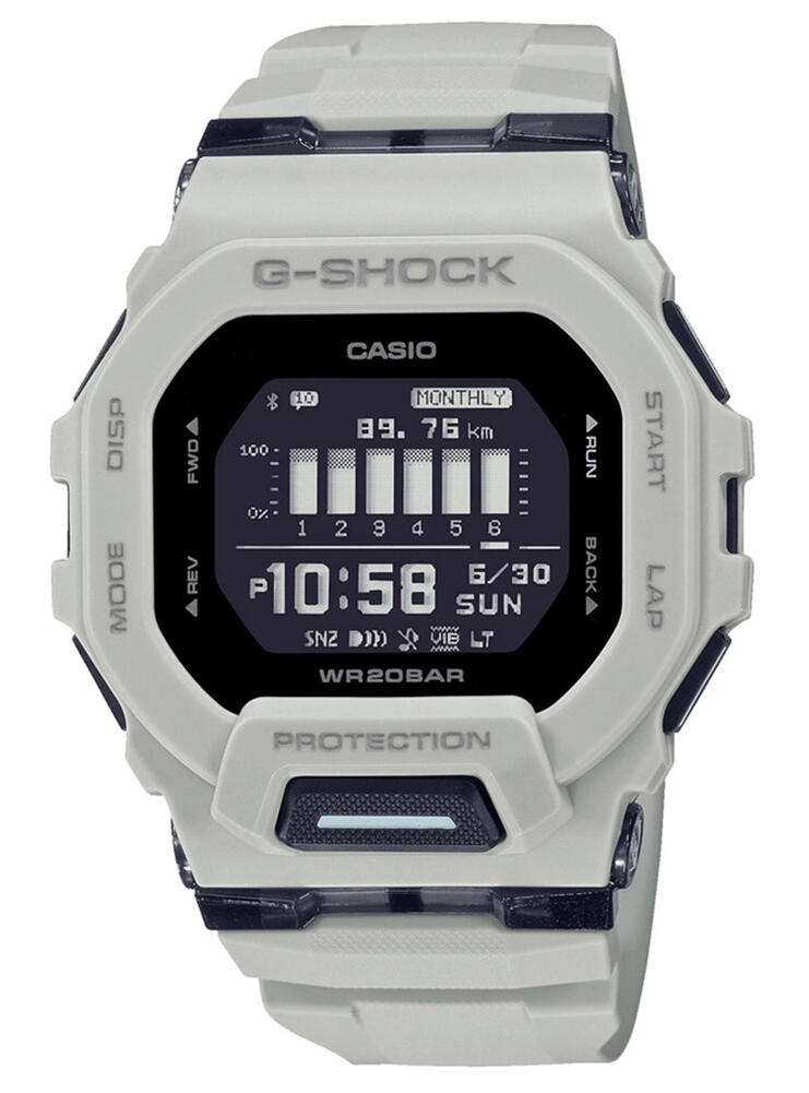 Mens Watch Casio GBD-200UU-9ER, Quartz, 46mm, 20ATM 1/6