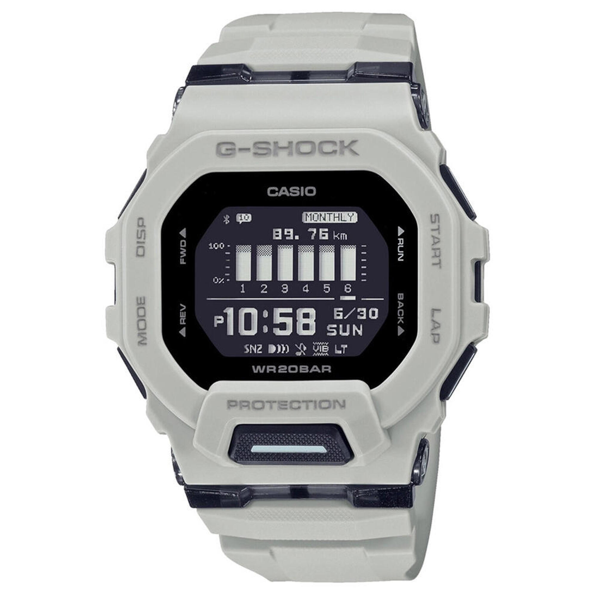 Casio Digital Hommes Noir / Gris GBD-200UU-9ER