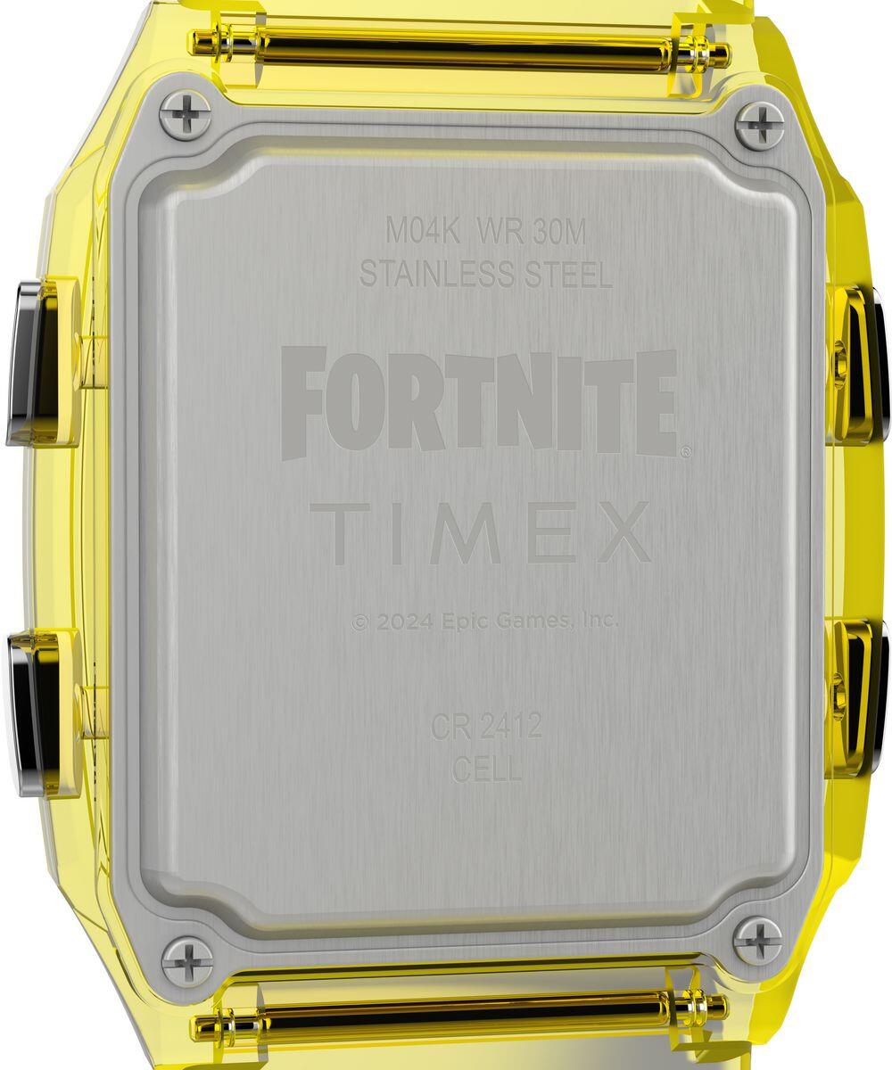 Timex Digital Montre Jaune/LCD TW2W96600 4/6