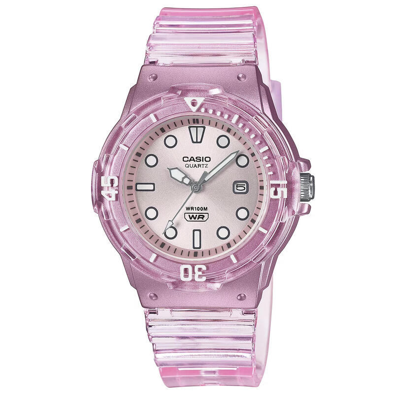 Casio Analogique Femme Argent / Transparent LRW-200HS-4EVEF