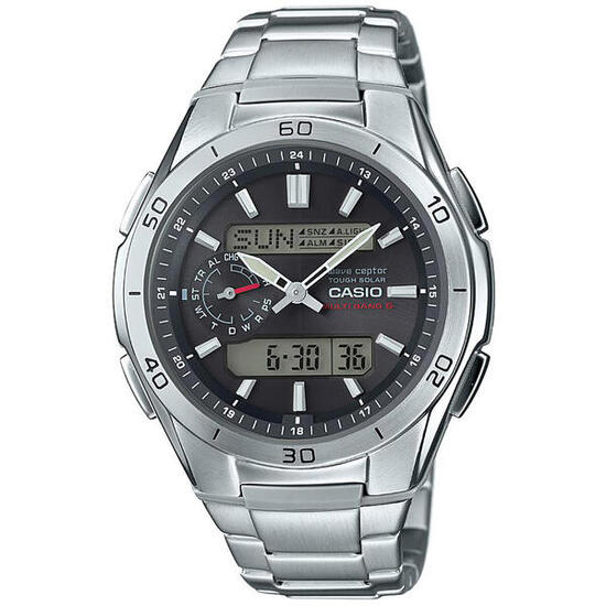 Reloj para hombre Casio WVA-M650D-1AER, Quartz, 44mm, 10ATM
