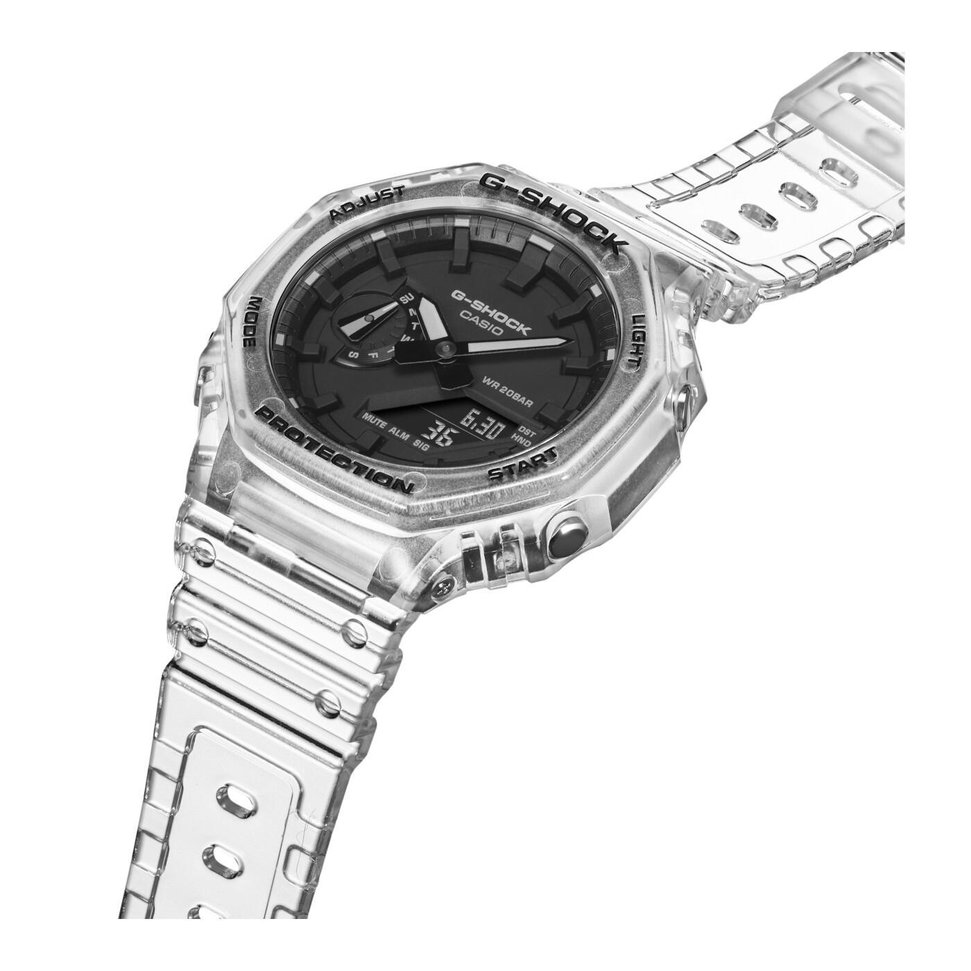 Montre Homme Casio GA-2100SKE-7AER, Quartz, 45mm, 20ATM 3/7