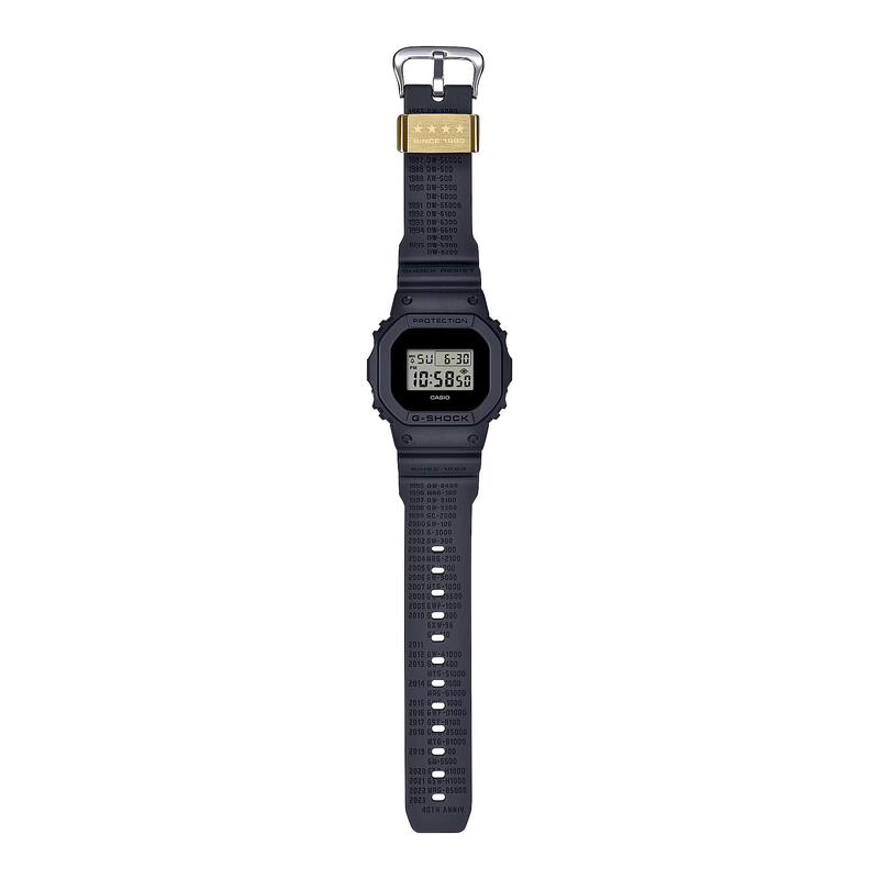 Casio Digitaal  Horloge Zwart/Zwart DWE-5657RE-1ER