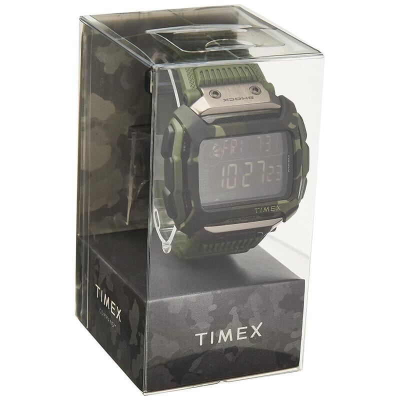 Timex Digital Hommes Noir / Vert TW5M20400