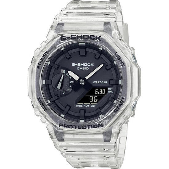 Reloj para hombre Casio GA-2100SKE-7AER, Quartz, 45mm, 20ATM