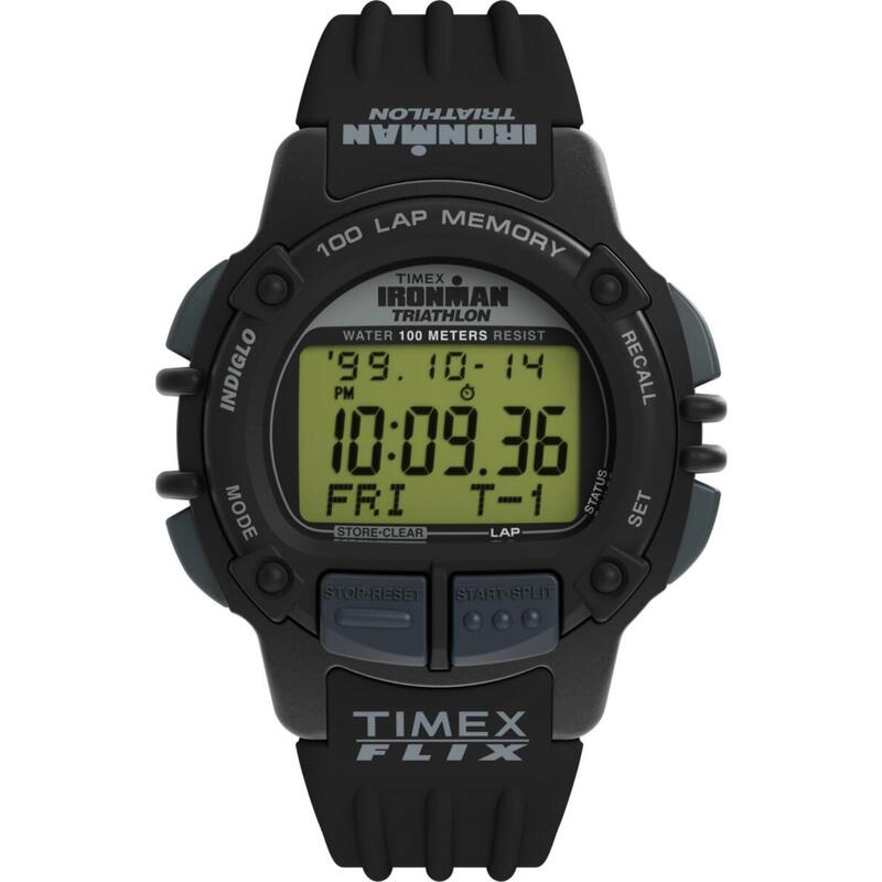 Timex Digital Hommes LCD / Noir TW5M63000