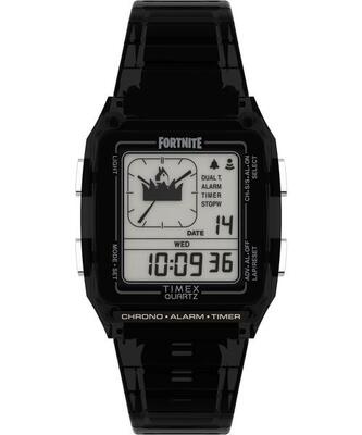 Timex digitaal horloge zwart/lcd tw2w96500
