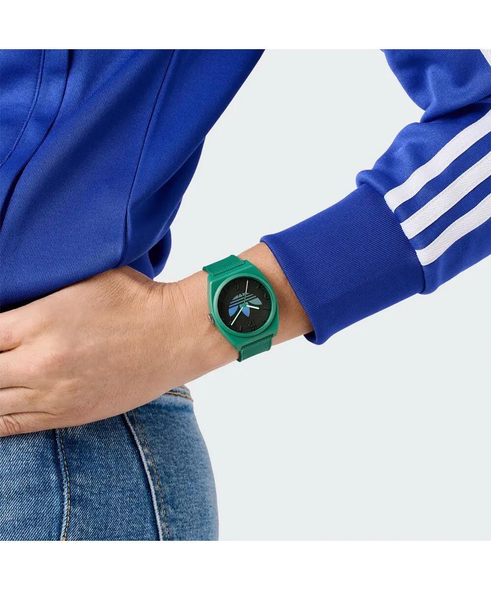 Adidas Originals Analogique Montre Vert/Noir AOST24552 5/6