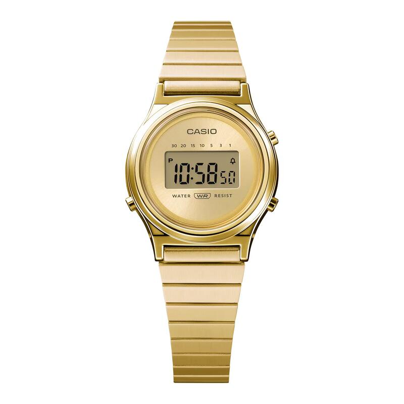 Casio Digitaal  Horloge Goudkleurig/Goudkleurig LA700WEG-9AEF