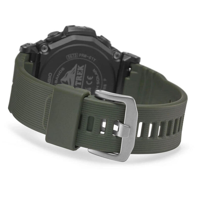 Casio Analogique - Digital Hommes Vert / Vert PRW-61Y-3ER